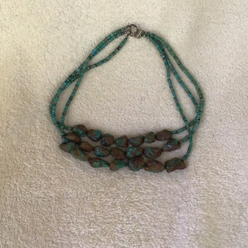 Artisan turquoise beads
